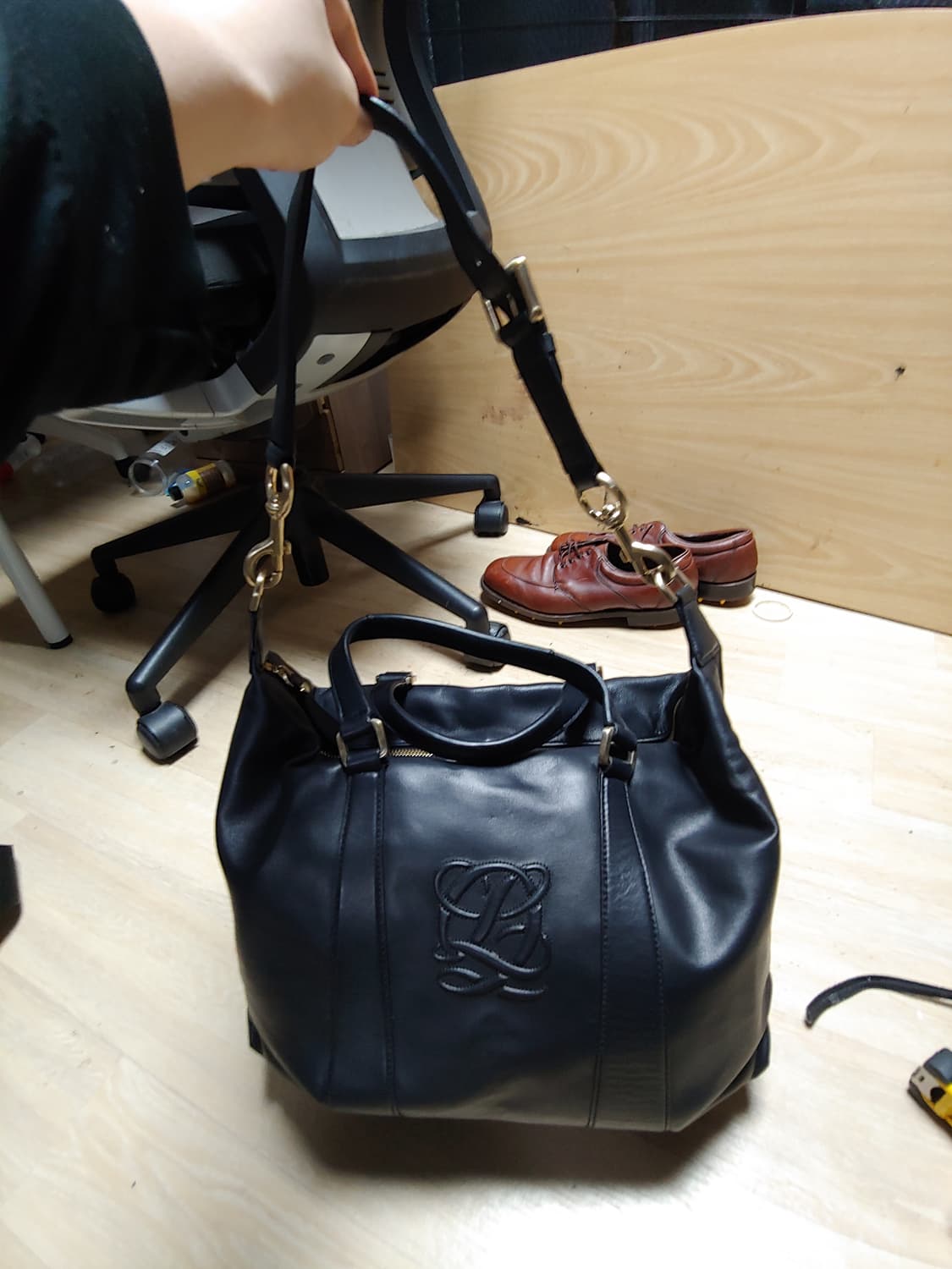 루이까또즈 완전 부드러운 카프 숄더백 상품이미지8