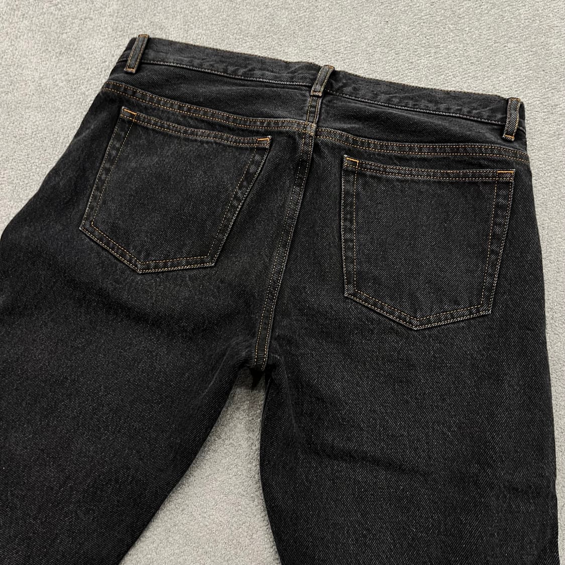 29 A.P.C 아페쎄 블랙 흑청 데님 팬츠 상품이미지5