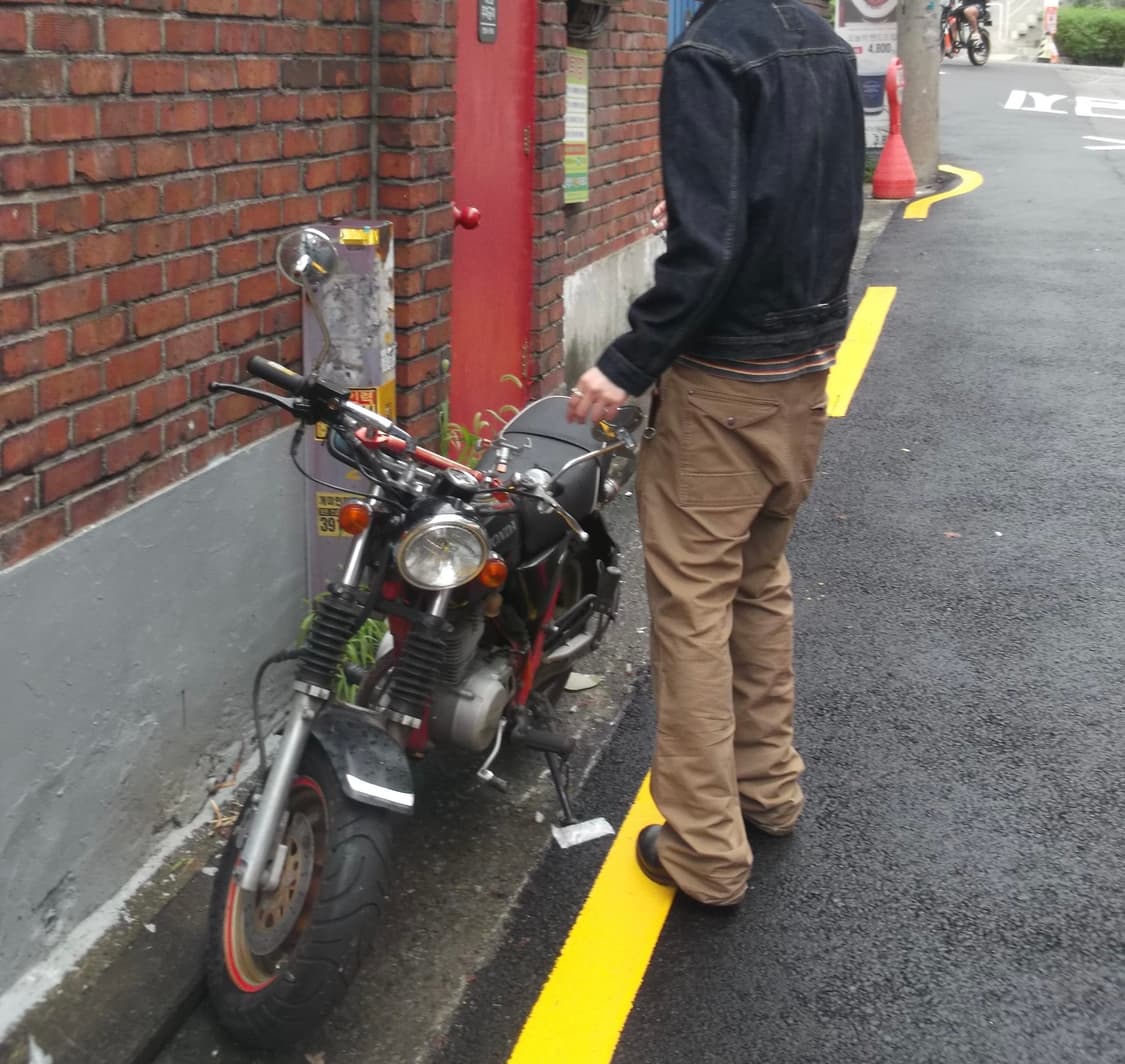 at dirty fireman pants-L 상품이미지4