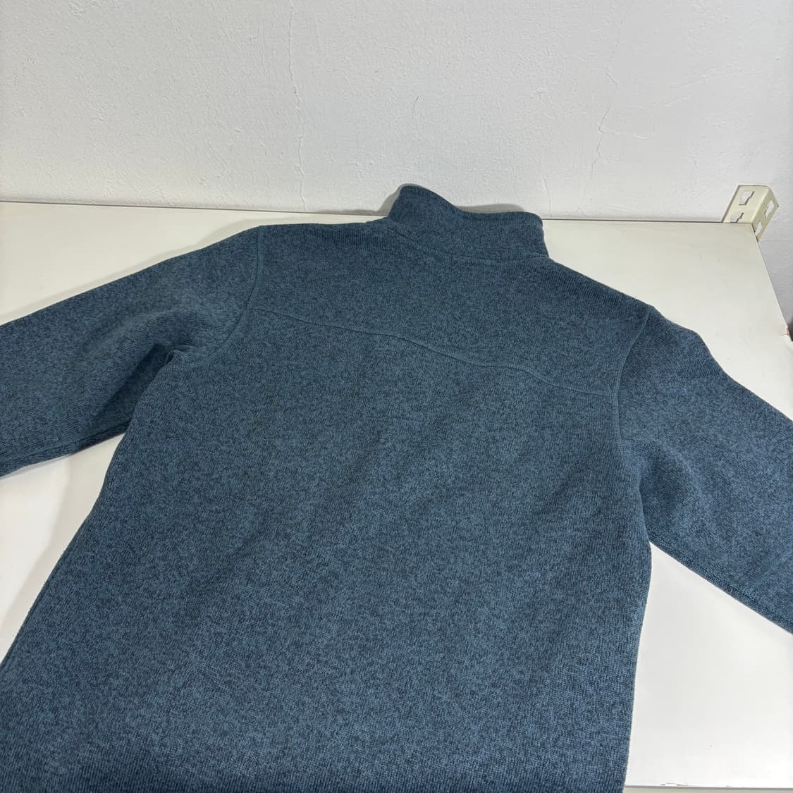 95 노스페이스 네이비 반집업 플리스 상품이미지3