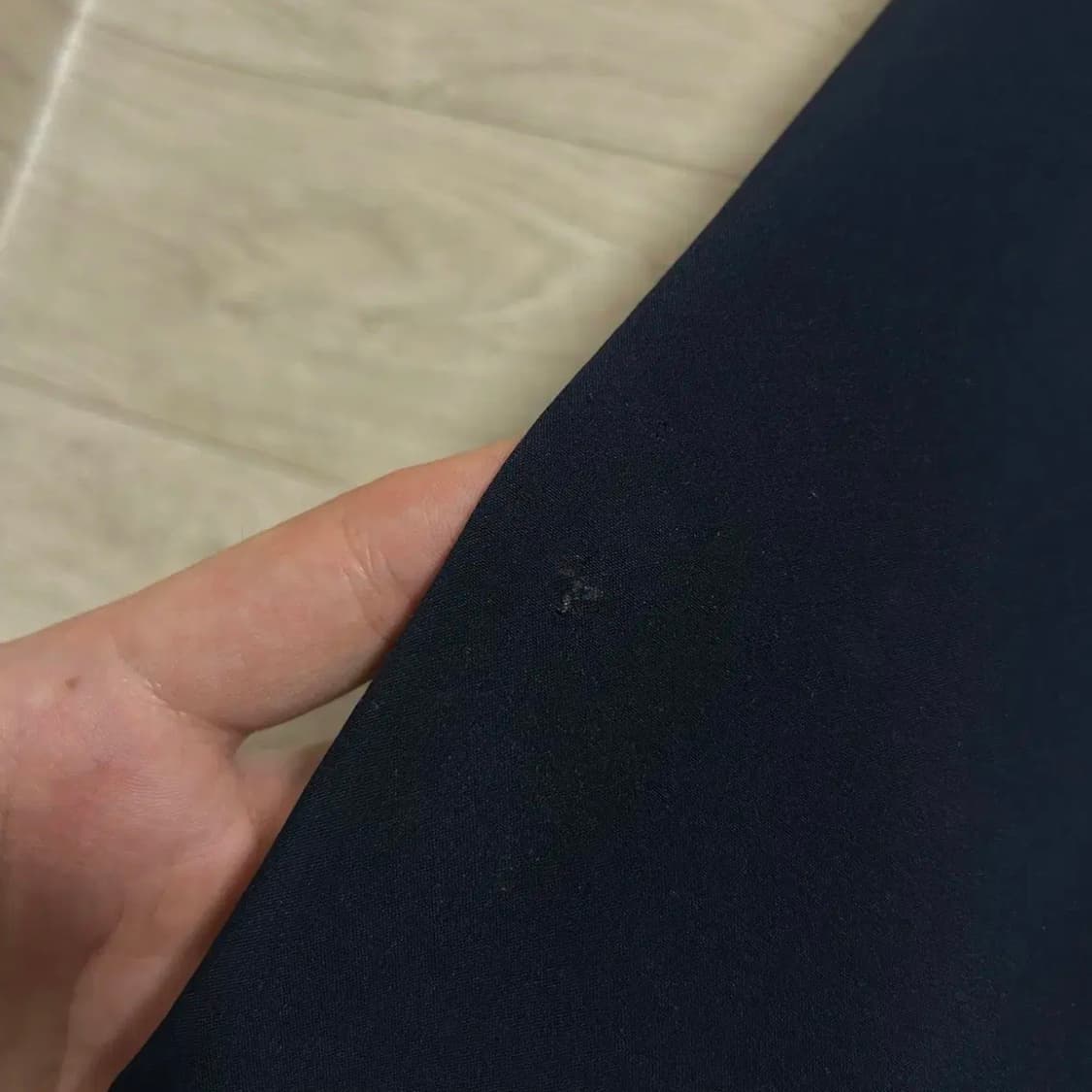 스톤아일랜드 소프트쉘 네이비 후드집업 자켓(S) 상품이미지4