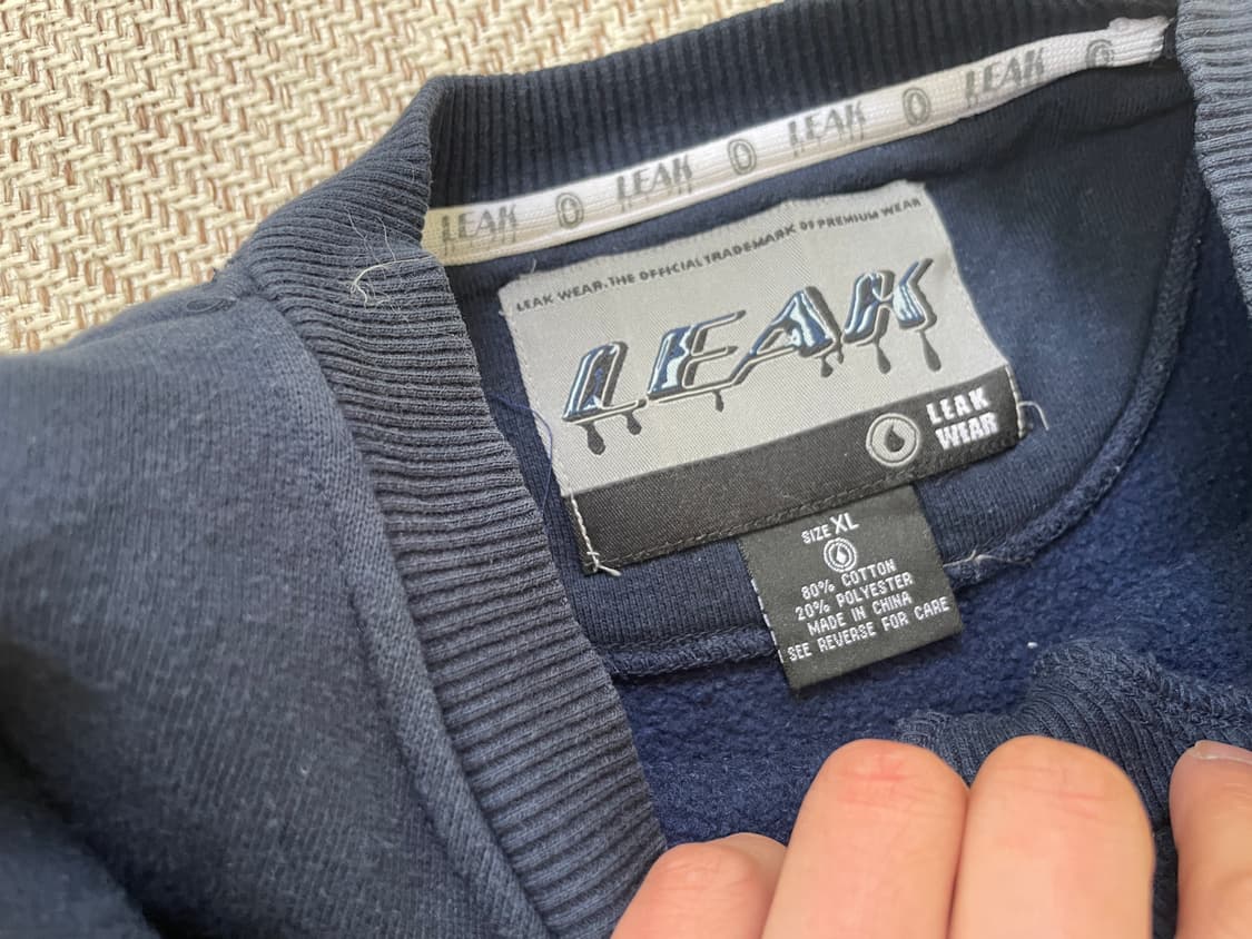 LEAK WEAR 인더스트리 워커 헤비 스웻 J04195 상품이미지4