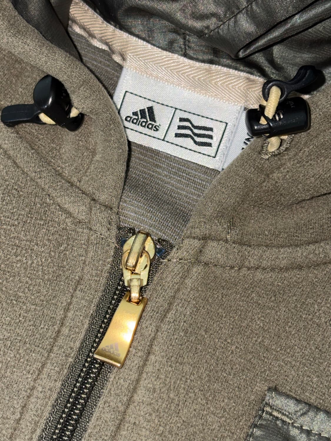 빈티지 아디다스 플리스 후드집업 상품이미지3