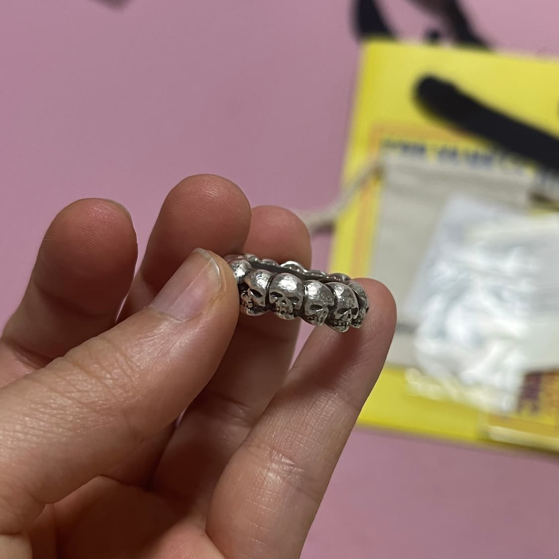 히스테릭 글래머 해골반지 상품이미지5