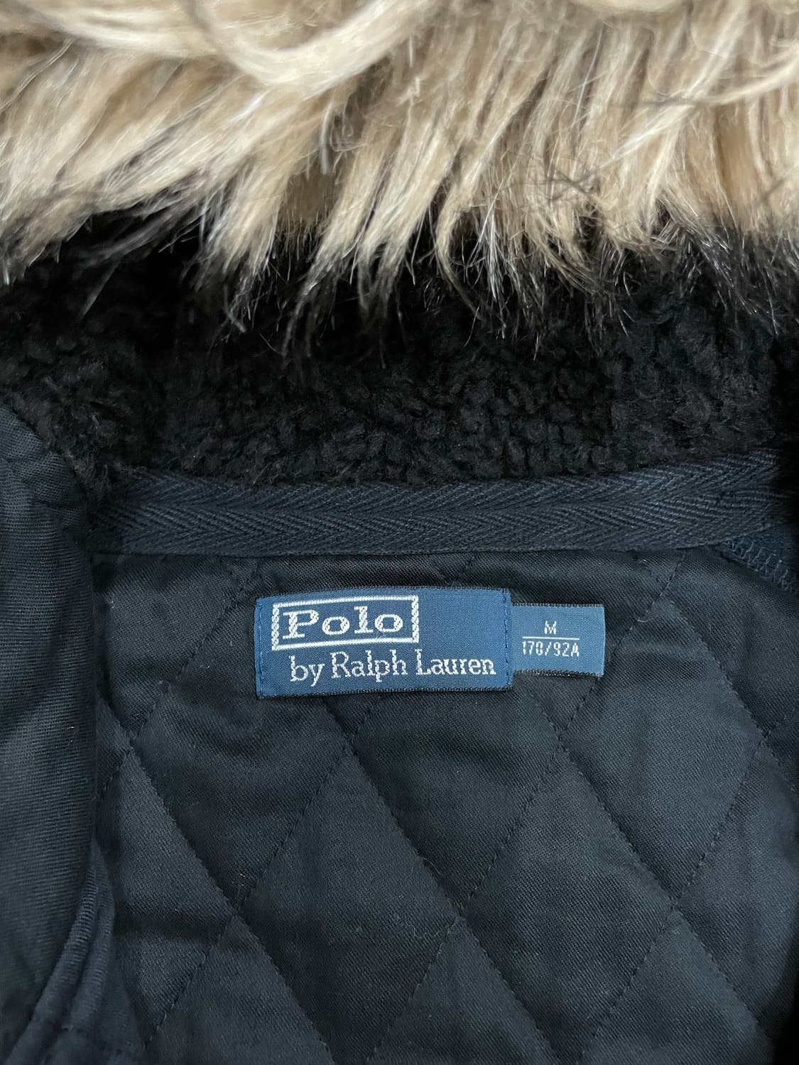 폴로 랄프로렌 N2B 울프죠 후드퍼 자켓 블랙 상품이미지7