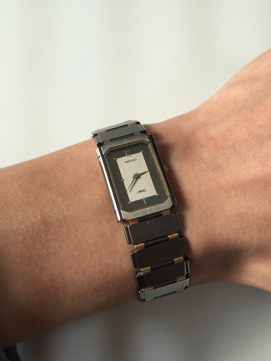 80s seiko arc quartz tank 상품이미지1