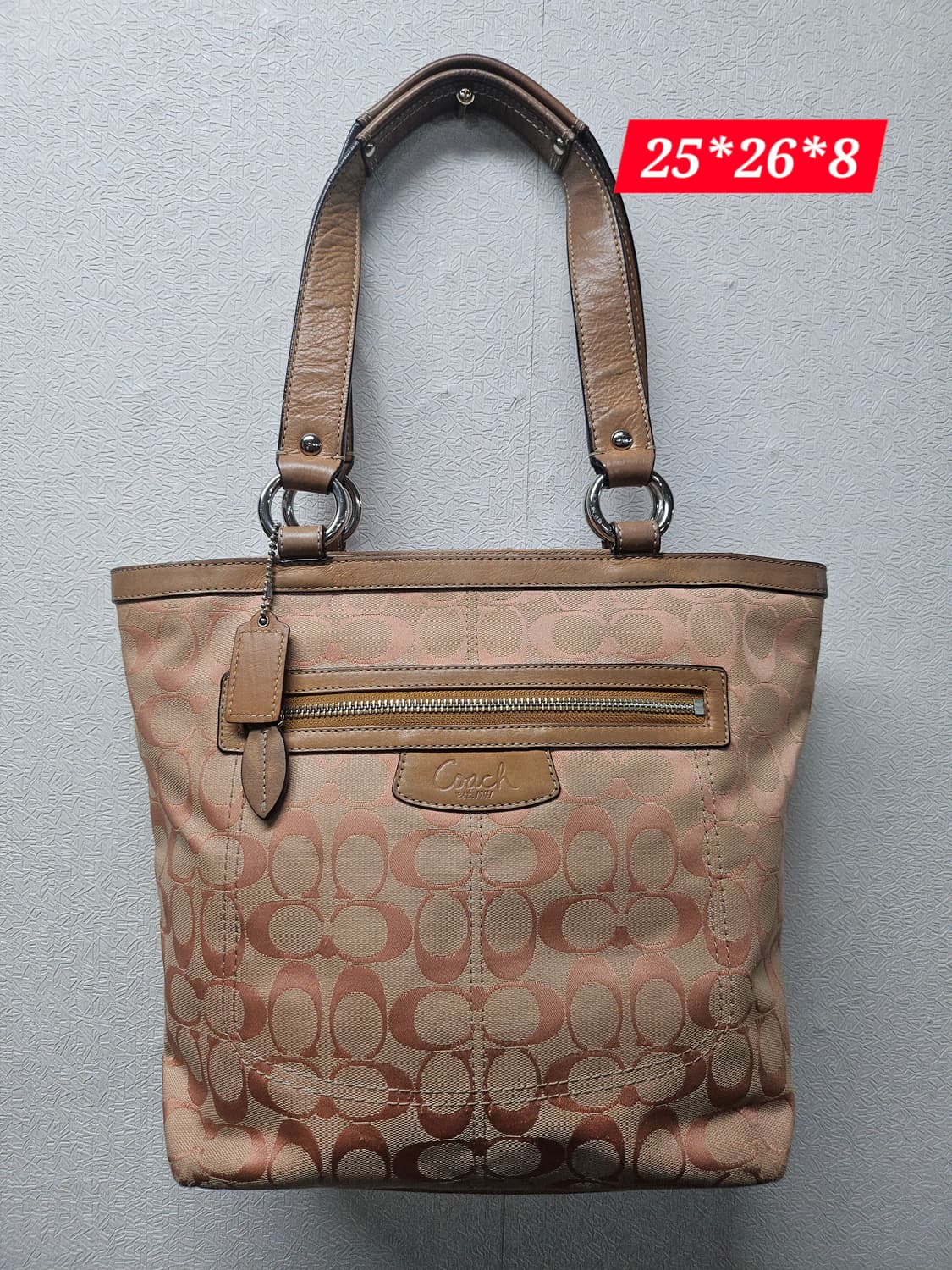 COACH 코치 시그니처 자가드 숄더백 상품이미지1