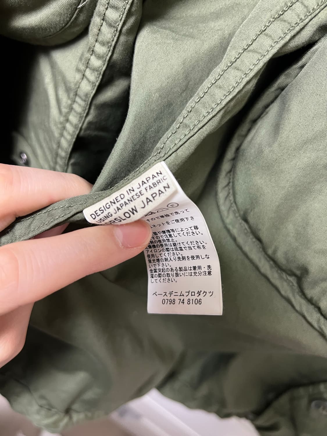 Orslow m65 피쉬테일 파카 / 오어슬로우 개파카 / 2 사이즈 상품이미지3