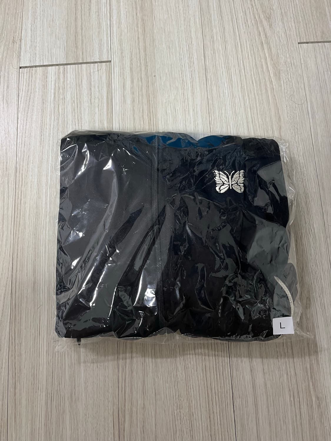 니들스 트랙자켓 L 새상품 블랙화이트 상품이미지2