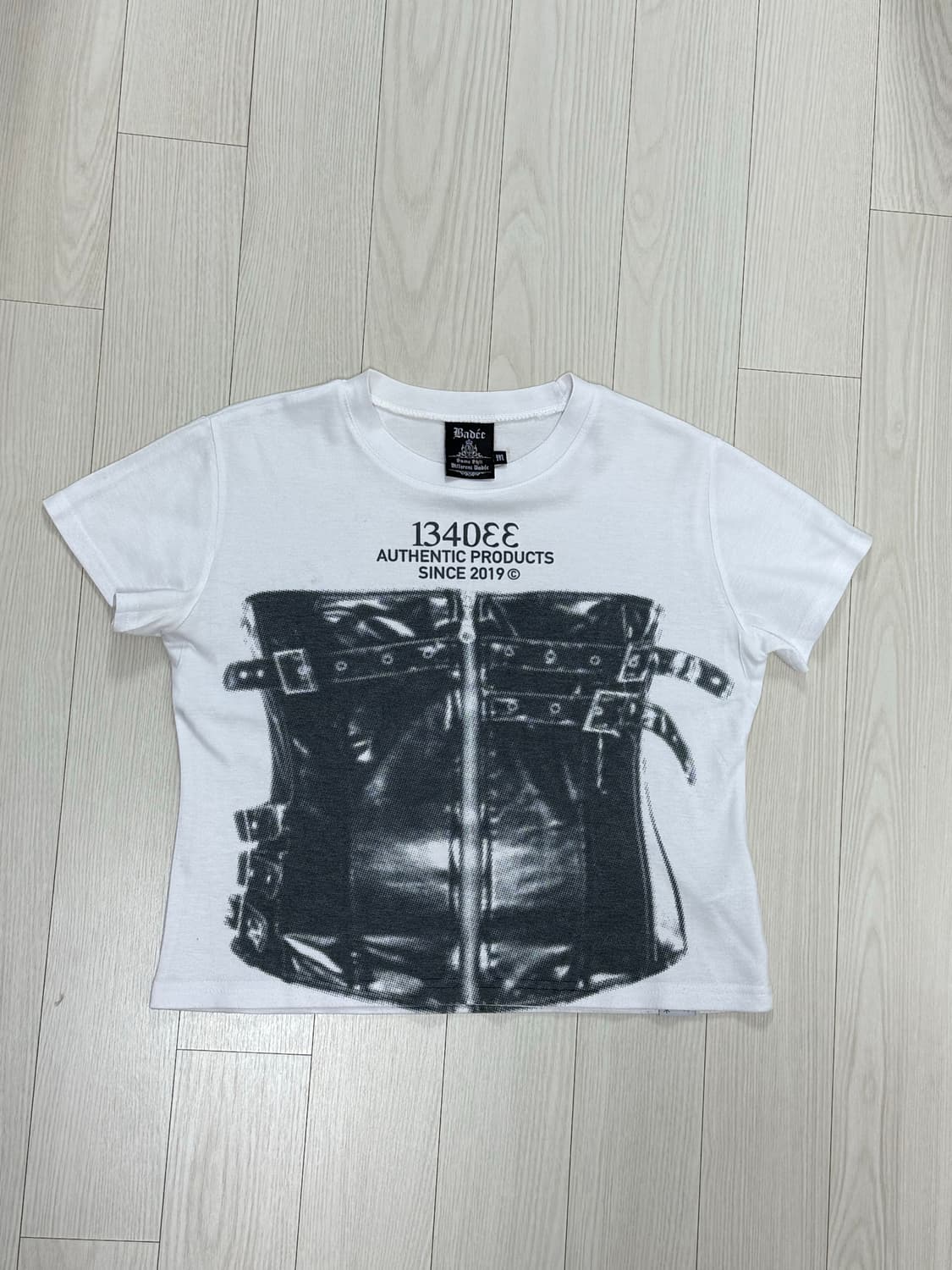 배디 Bodycon Crop Top Monochrome M 상품이미지3