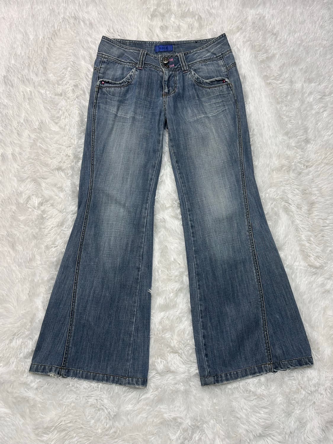 UGIZ bootscut back cubic denim pants 상품이미지1