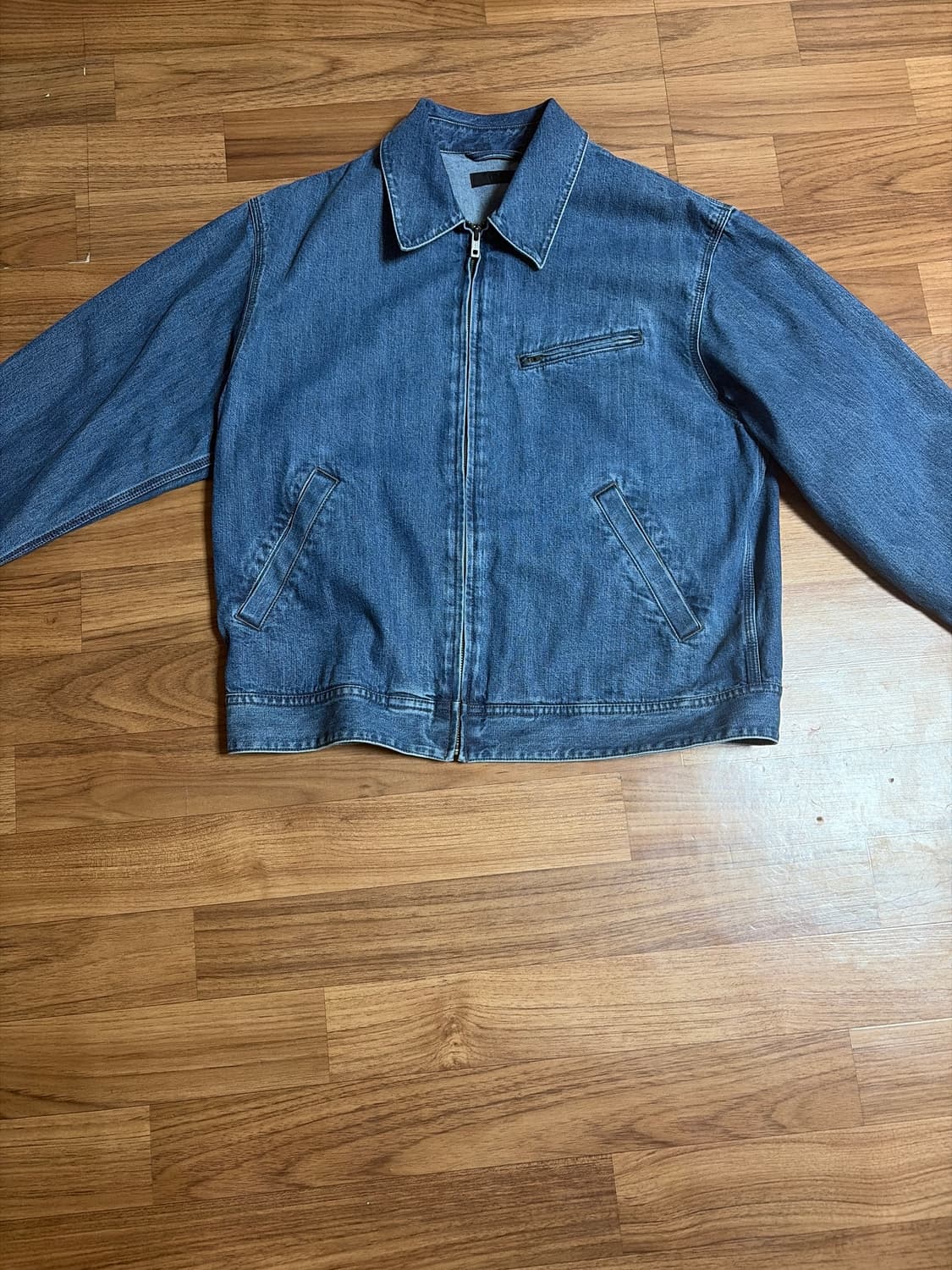 유니클로 집업 블루종 L 상품이미지1