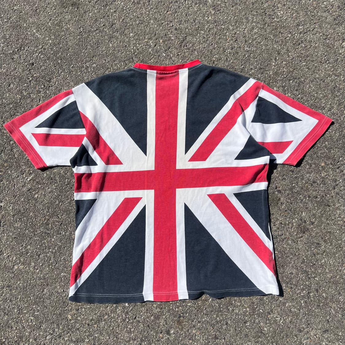 90’s S.O.L.L. 유니언 잭 AOP 티셔츠 상품이미지7