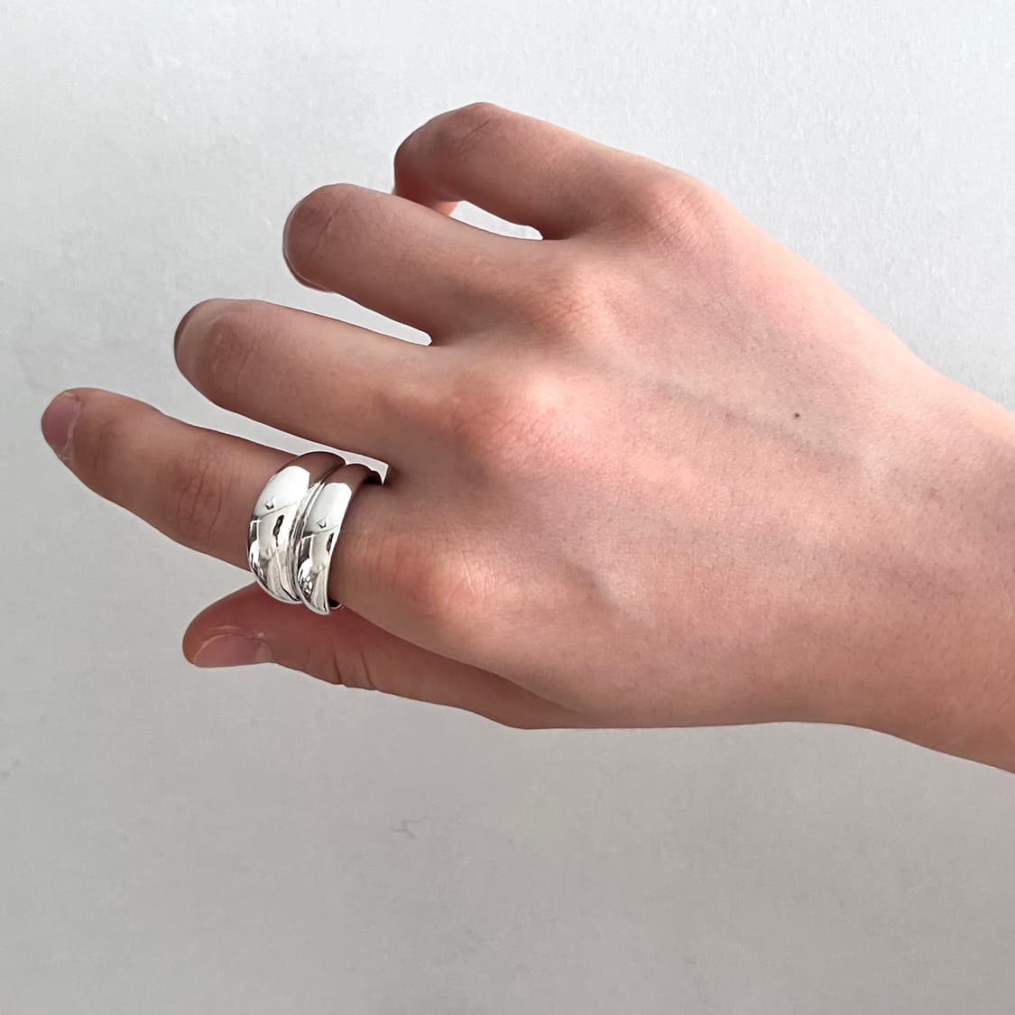 더블 볼드 반지 상품이미지2