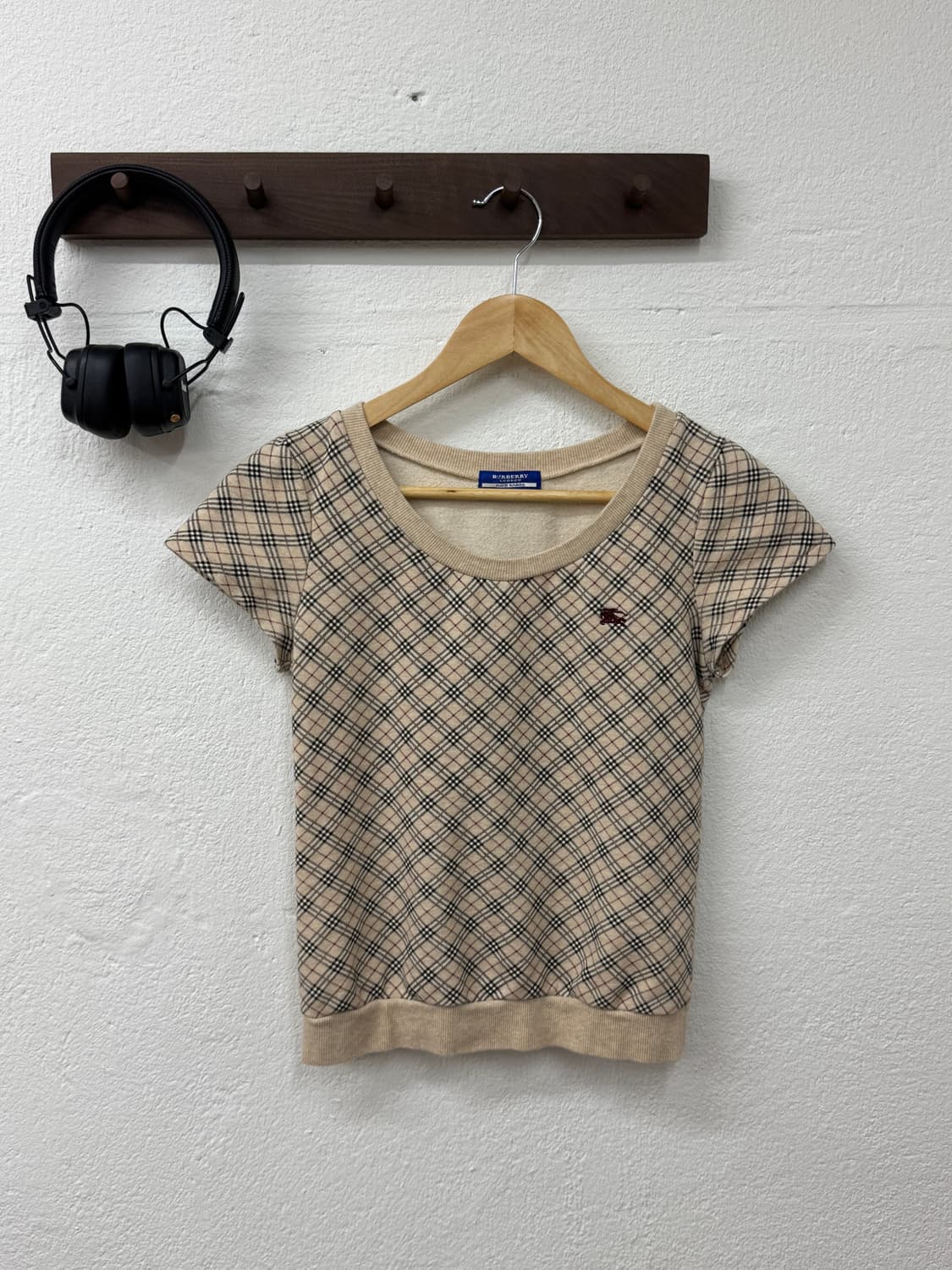 버버리 노바체크 반팔 니트(T62) 상품이미지1