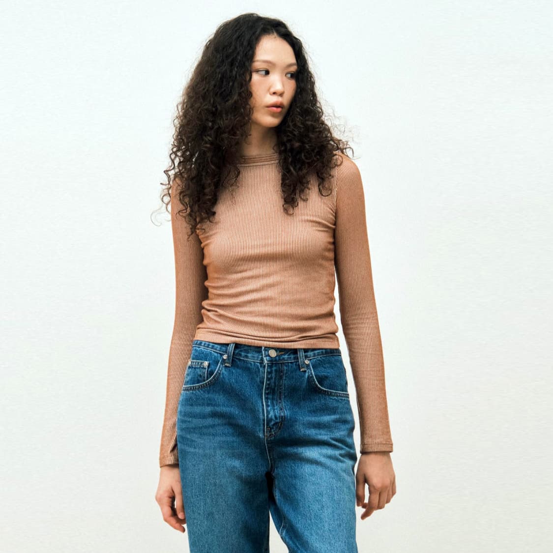 마이스(Mais) 투톤 티셔츠 55-66 새상품 상품이미지2