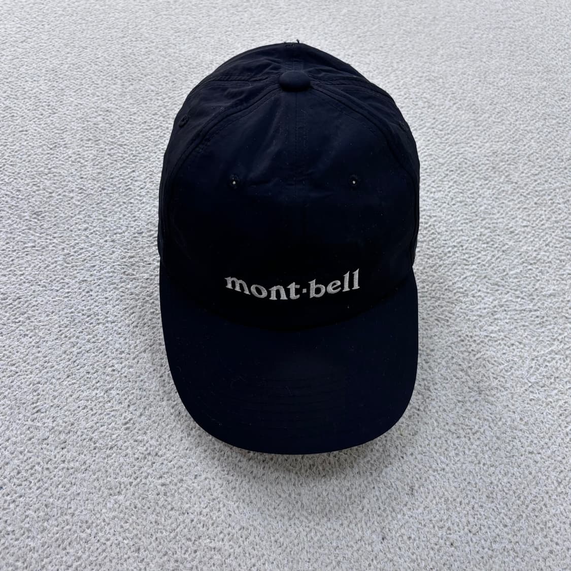 M/L 몽벨 로고 자수 나일론 블랙 볼캡 0616E 상품이미지1