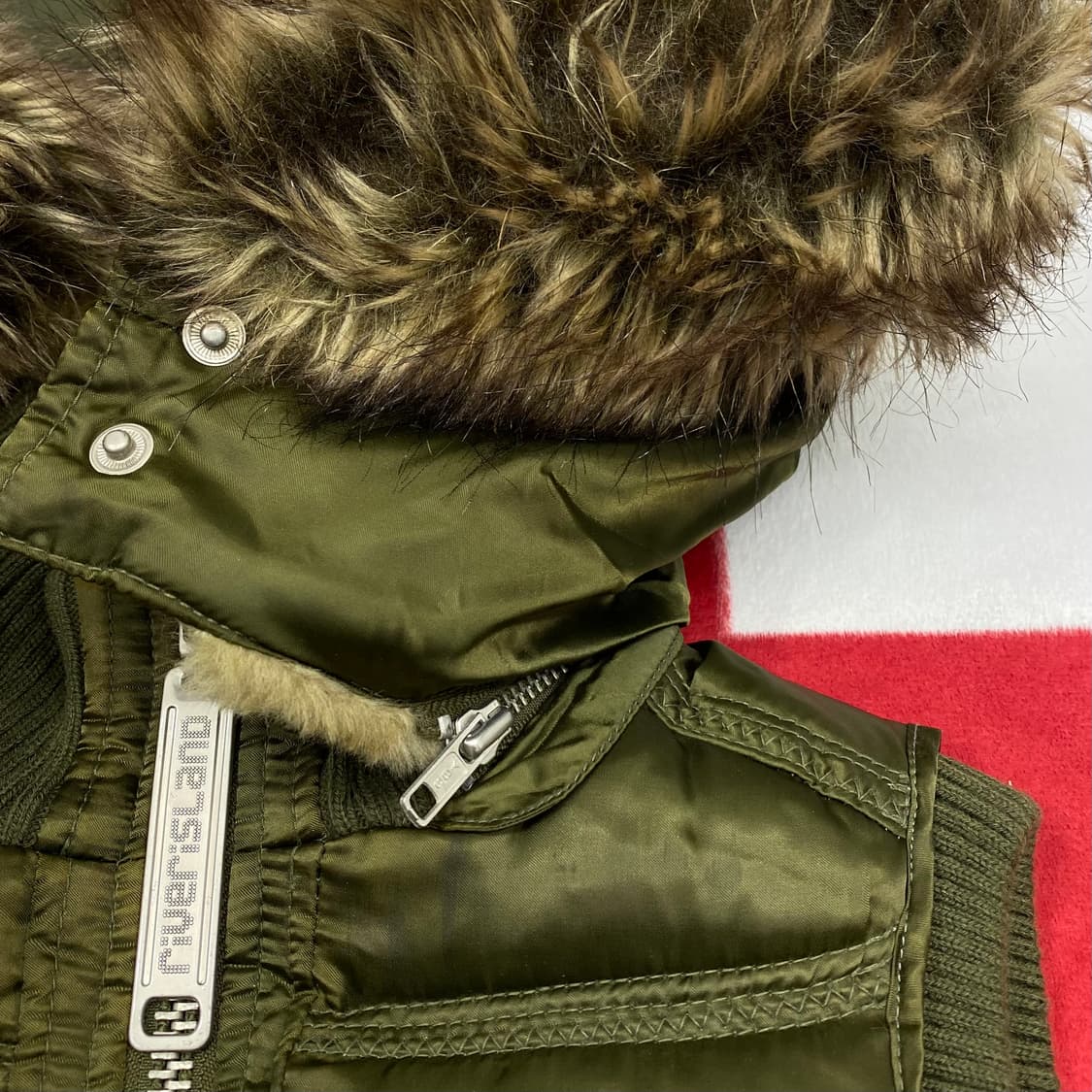 y2k 빈티지 패딩조끼 여성S  상품이미지4