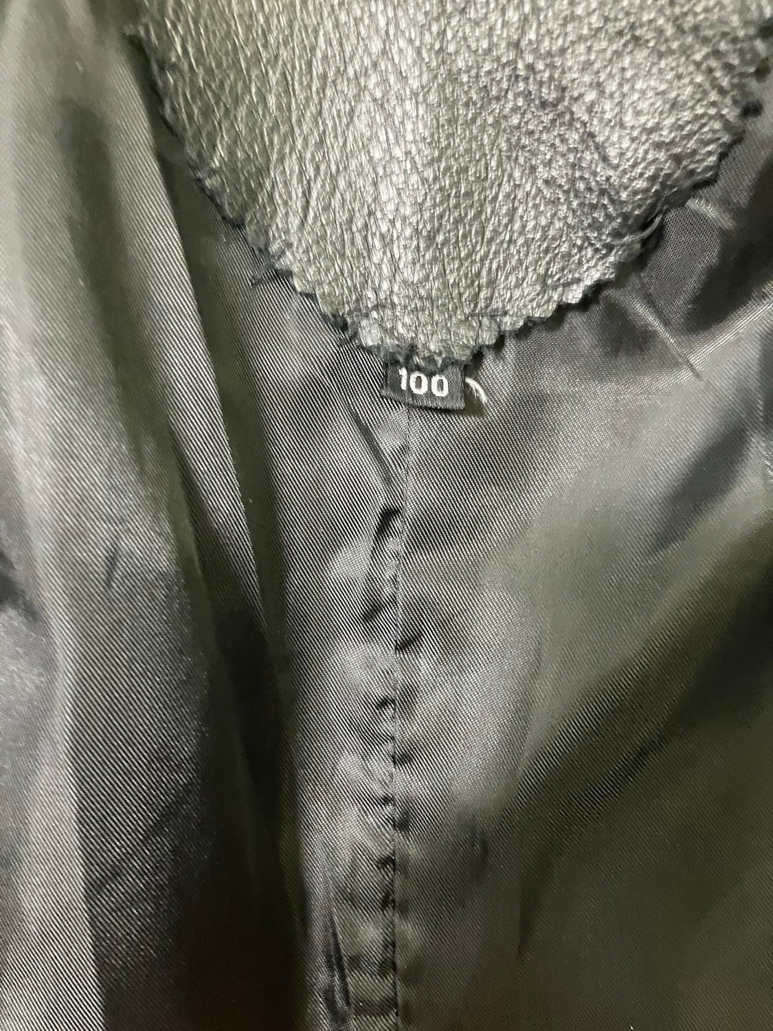 Japanese 90s 카우스킨 스터드 라인 블레이저 자켓 100 상품이미지6