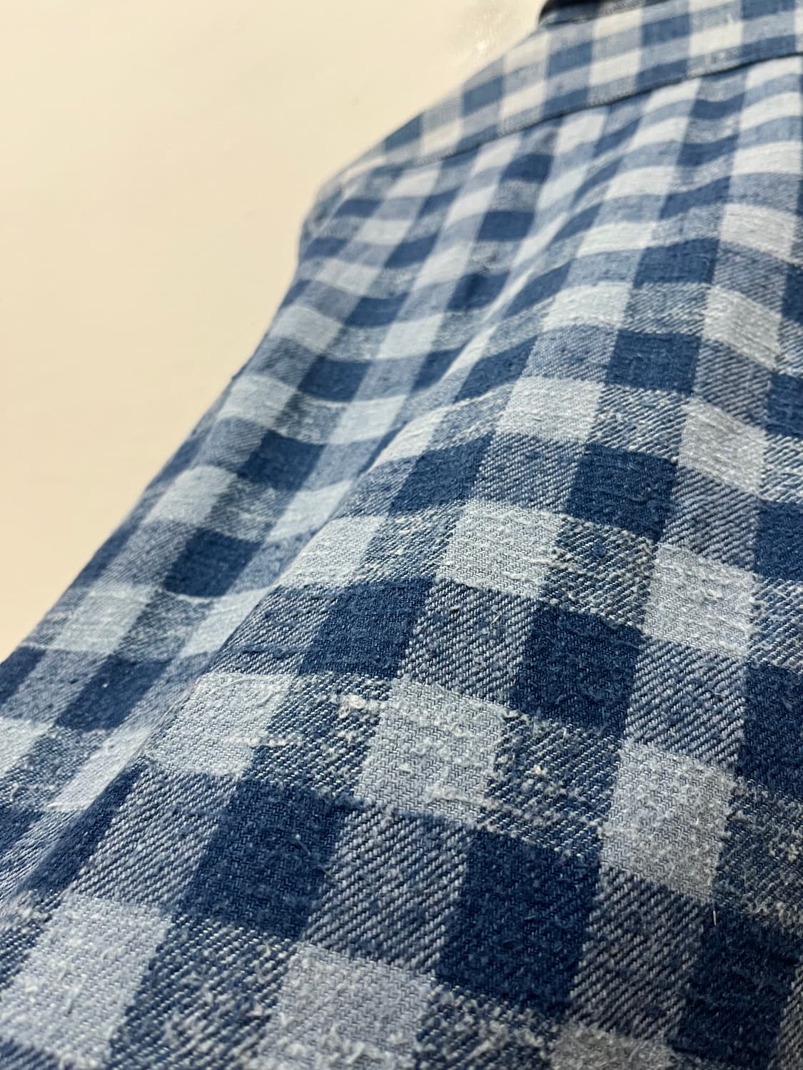 BLUEBLUE 재팬 체크 플란넬 셔츠 Made in JAPAN  상품이미지6