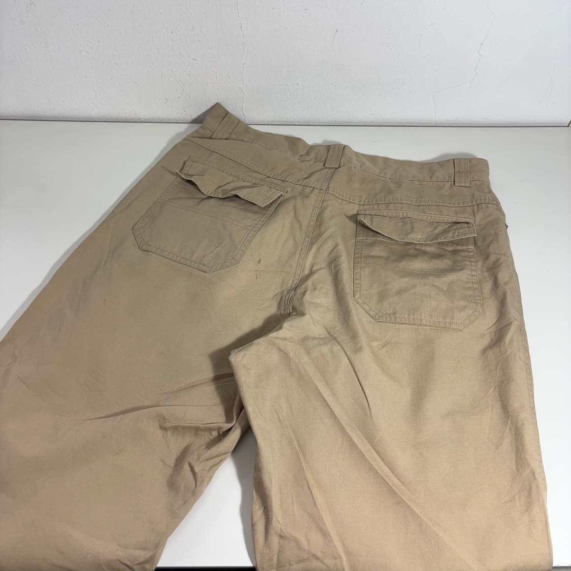 XL 빈폴 베이지 와이드핏 코튼팬츠 상품이미지4