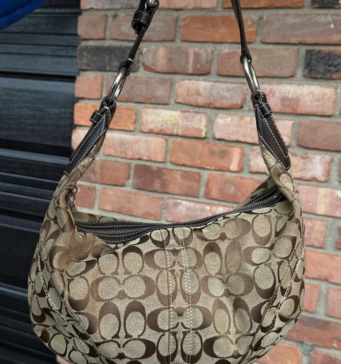 희귀) Coach Soho Signature Hobo 코치 호보백 상품이미지1