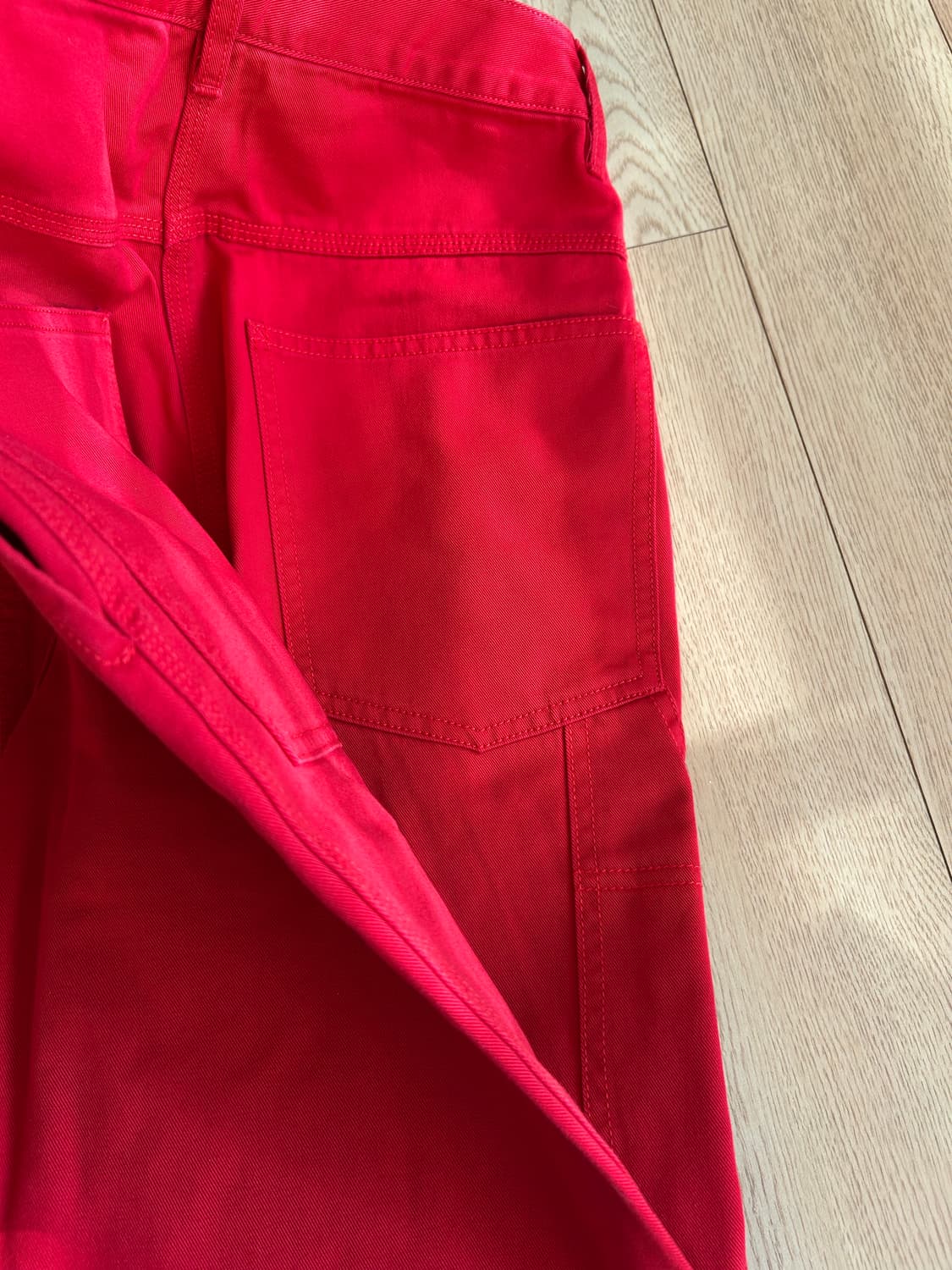 낫띵리튼 카펜터 팬츠 레드 상품이미지7