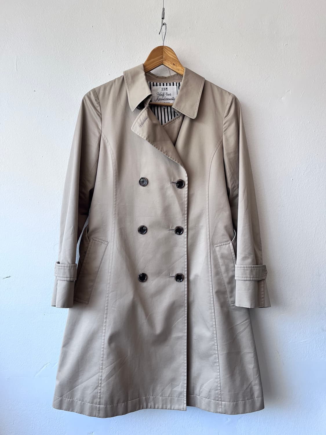 23구 여성 트렌치코트 38사이즈 상품이미지3
