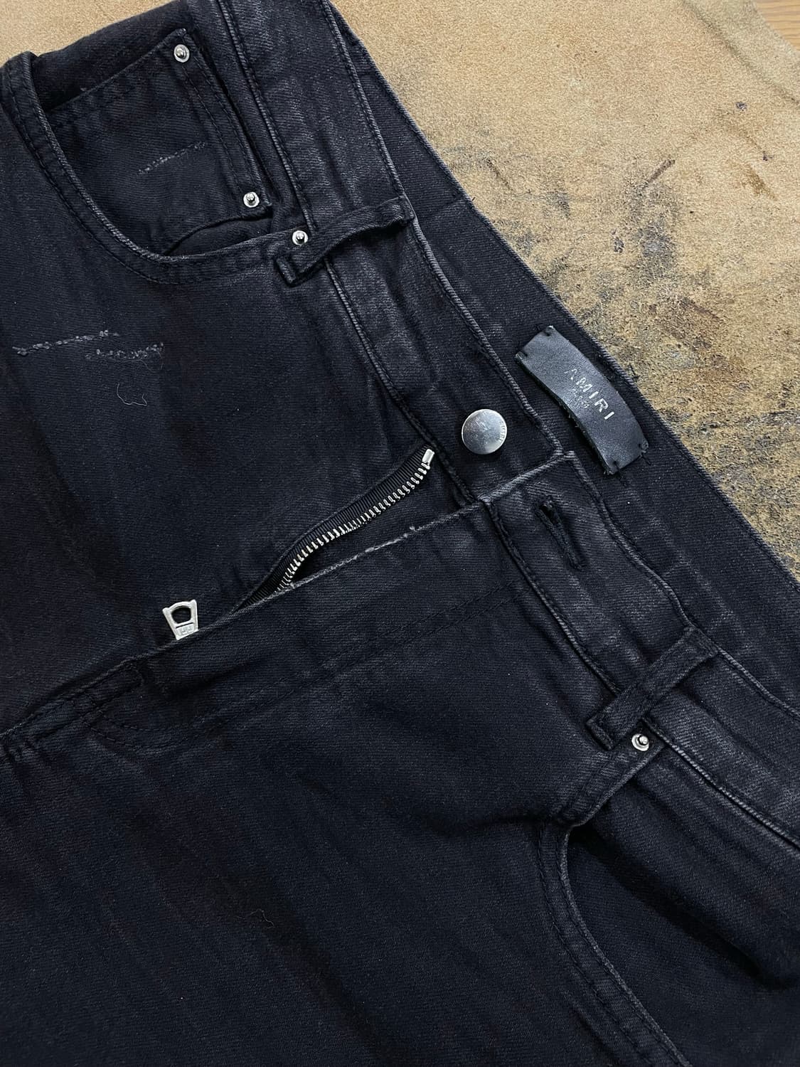 아미리/블랙 스판진팬츠(33“) 상품이미지3