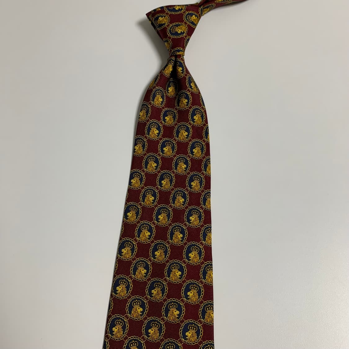 샤넬(CHANEL) 기하학적패턴 이태리 100실크 명품넥타이 A+등급 상품이미지8