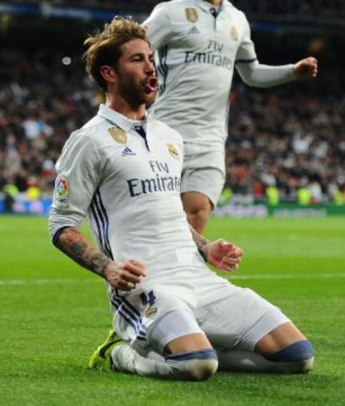 16-17 레알마드리드 홈킷 라모스 긴팔유니폼 XL 상품이미지8