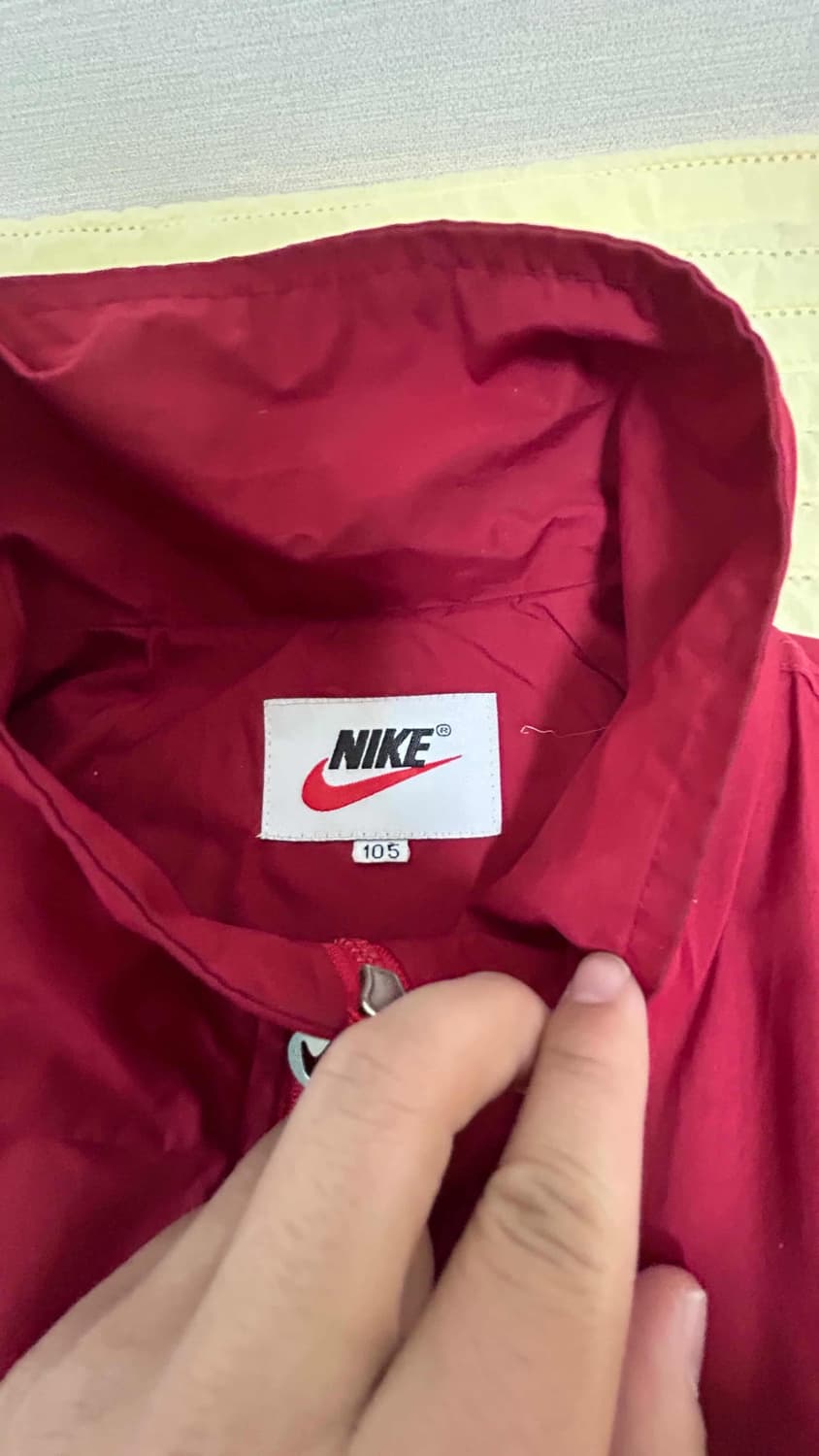나이키 빈티지 y2k 레드 바람막이 105사이즈 상품이미지4