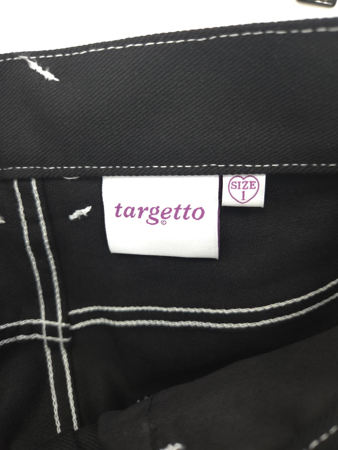 1사이즈 [새상품]타게토 샤이닝 T 스티치 팬츠 상품이미지8