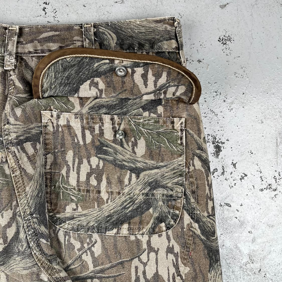 올드 칼하트 80s 모시 오크 카모 팬츠 WU245 상품이미지8