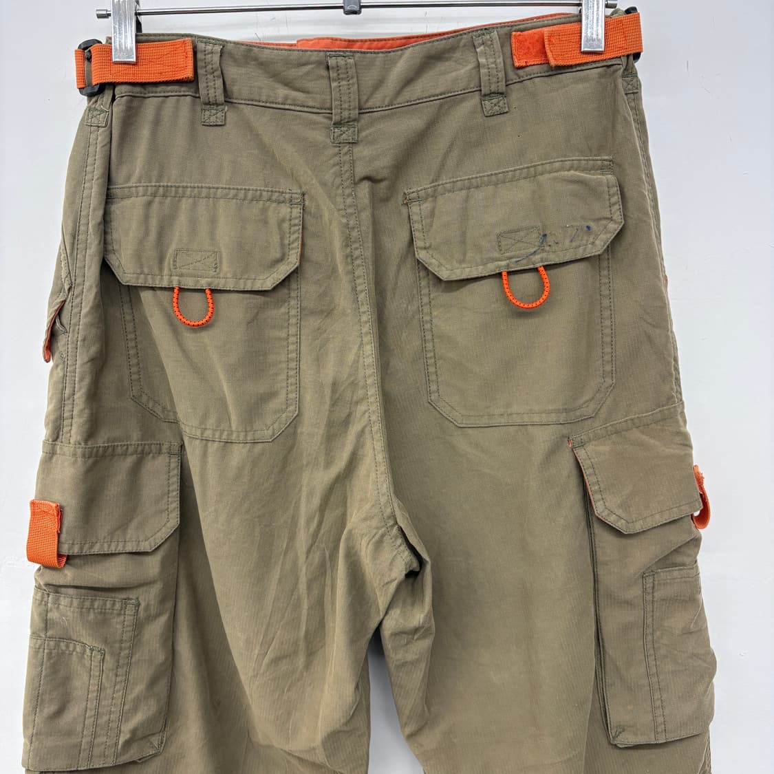 오시코시 카키색 카고 버뮤다 반바지 28in(조절가능) 상품이미지5