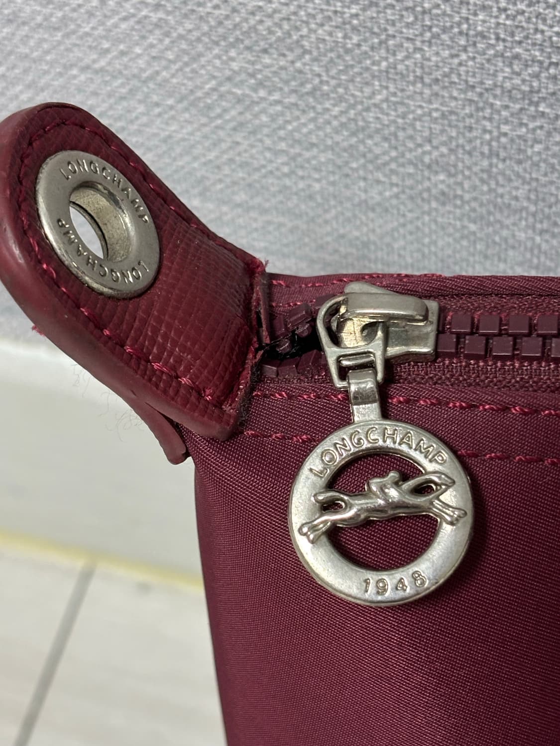 ❤️ 롱샴 레 플리아쥬 레드 토트 상품이미지3