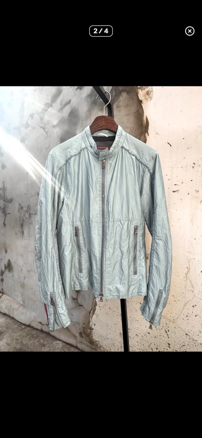 프라다스포츠 메탈 바이커자켓 상품이미지2