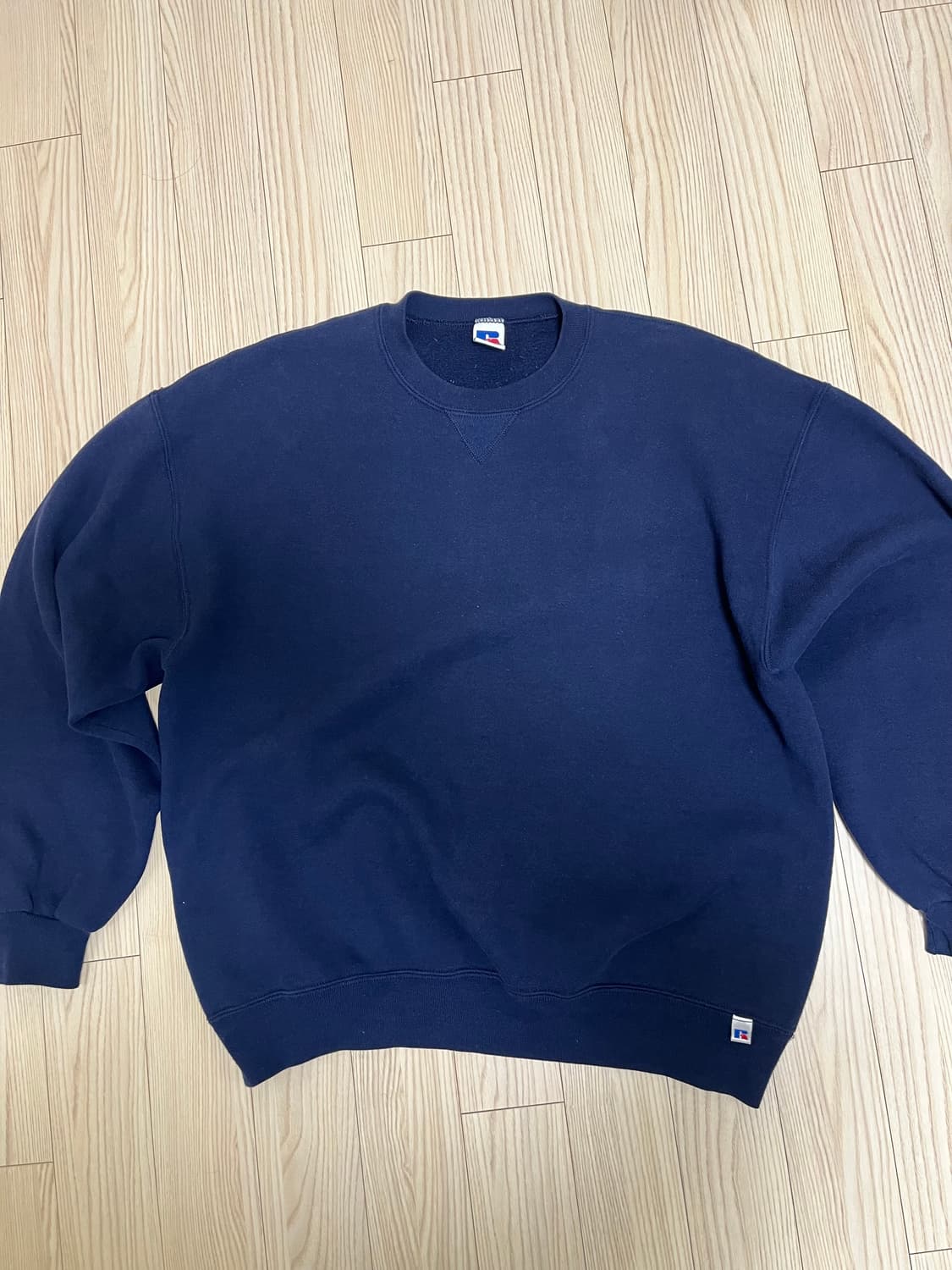 90s 러셀 애슬레틱 네이비 맨투맨 XL 상품이미지1