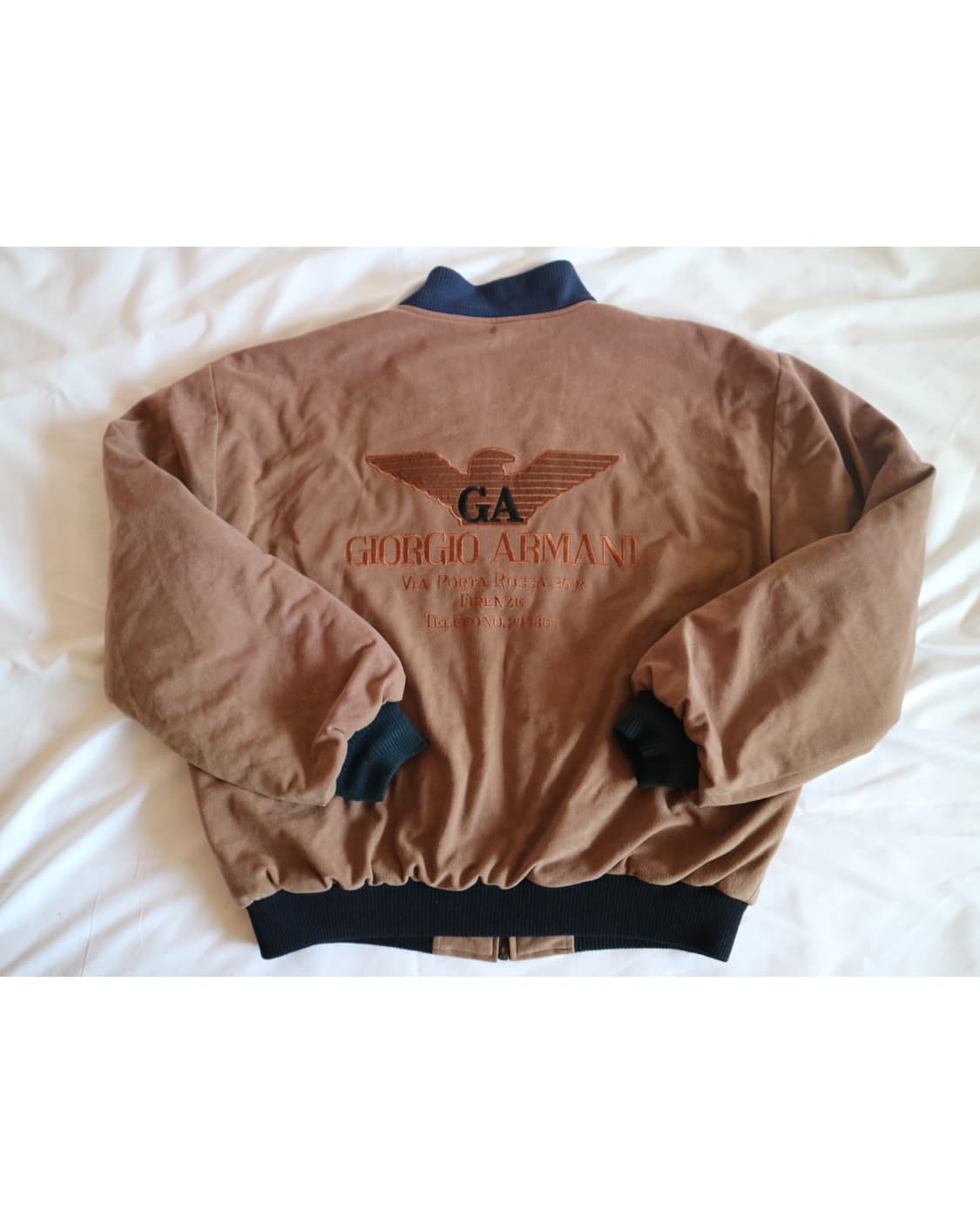 80s ~ 90s Giorgio Armani Firenze Bomber  상품이미지3