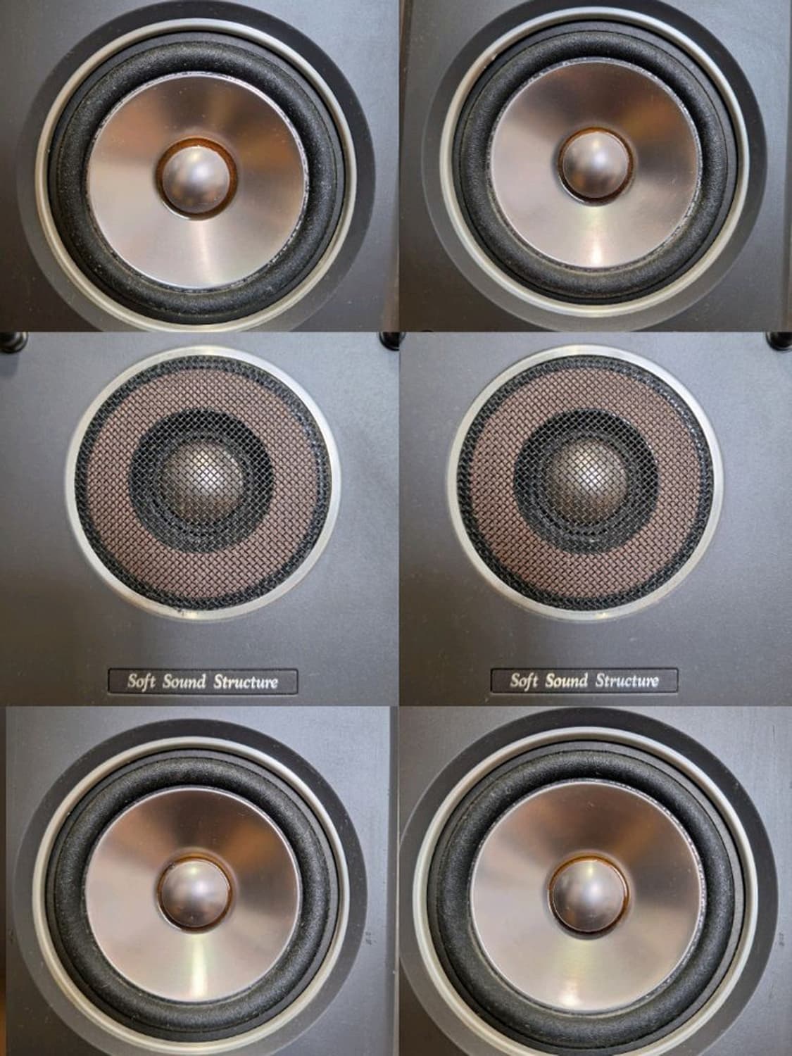 (스탠드 포함)빅터 VICTOR SX-105 북쉘프 스피커 1조 빈티지  상품이미지7