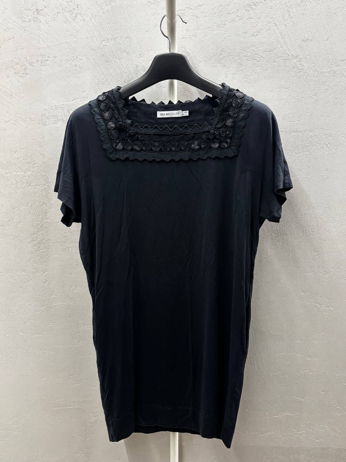 See By Chloe 원피스 네이비 (USA 4) 상품이미지2