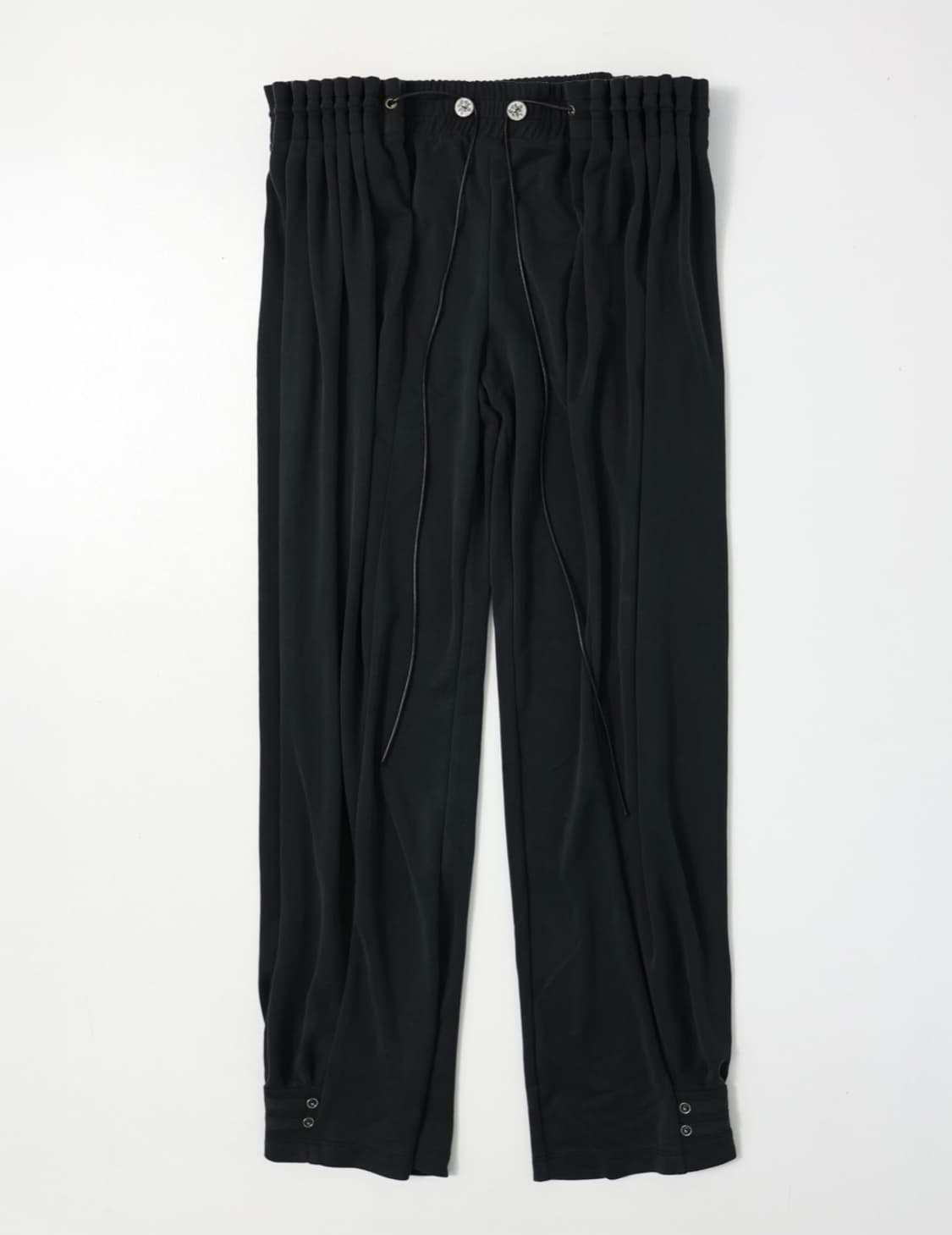 울리카상투스 CURTAIN JOGGER PANT 블랙 상품이미지2