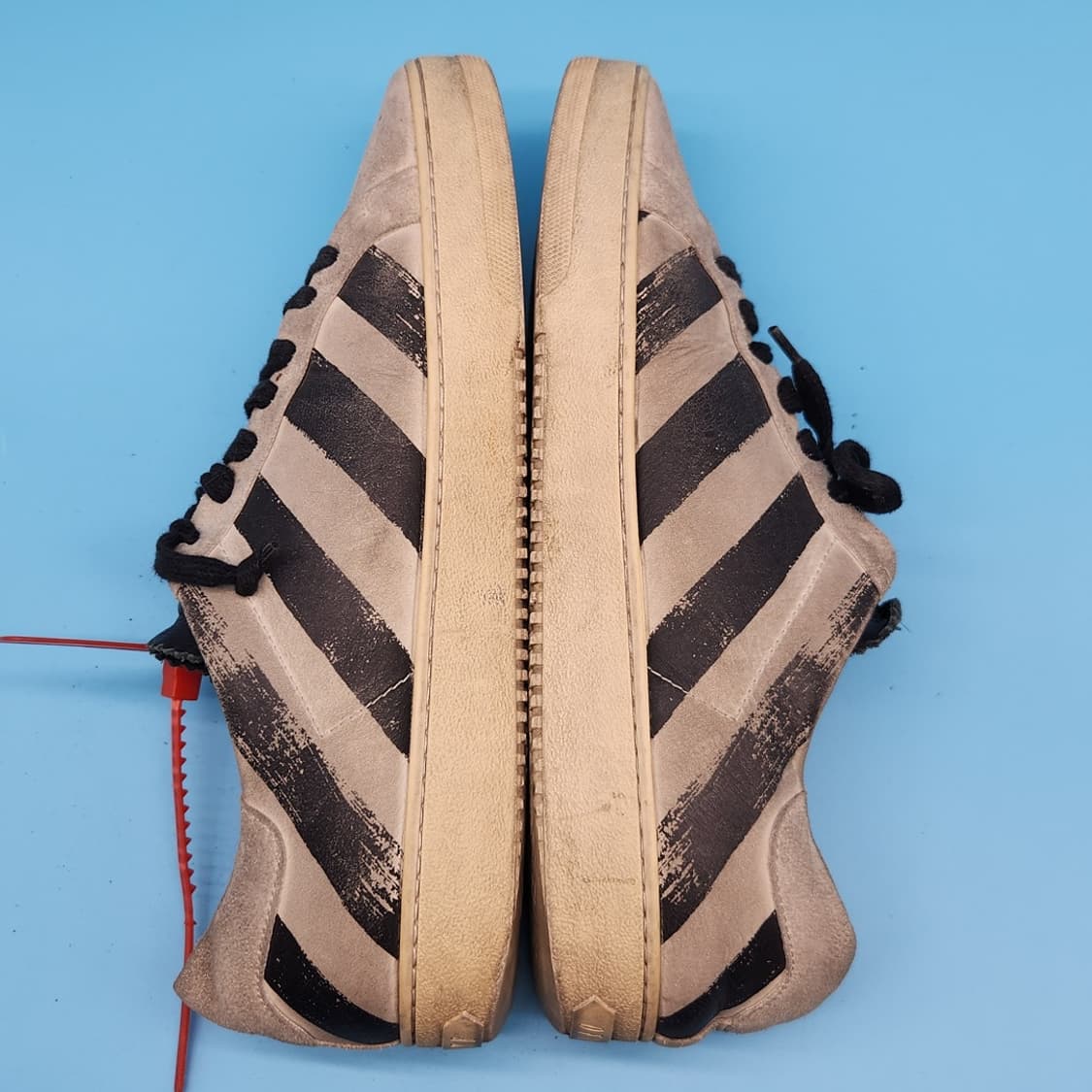 ooo 오프화이트 레더 남성스니커즈 270 상품이미지5