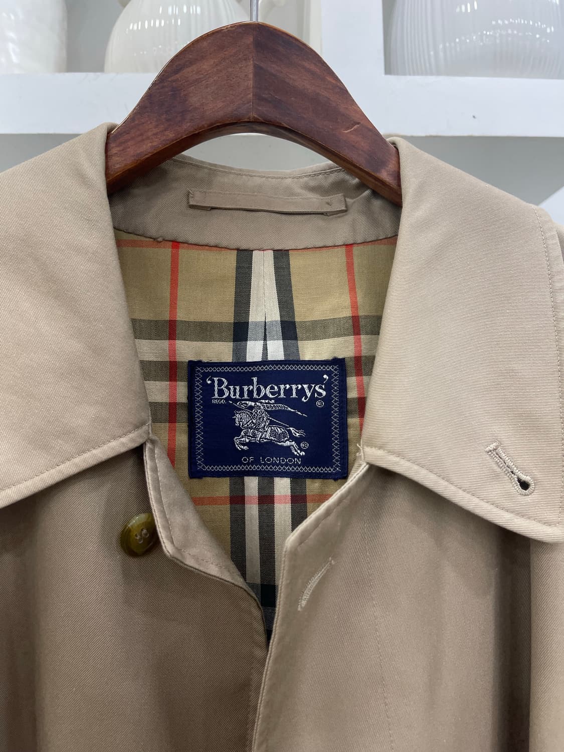 버버리 남성 트렌치 자켓 상품이미지9