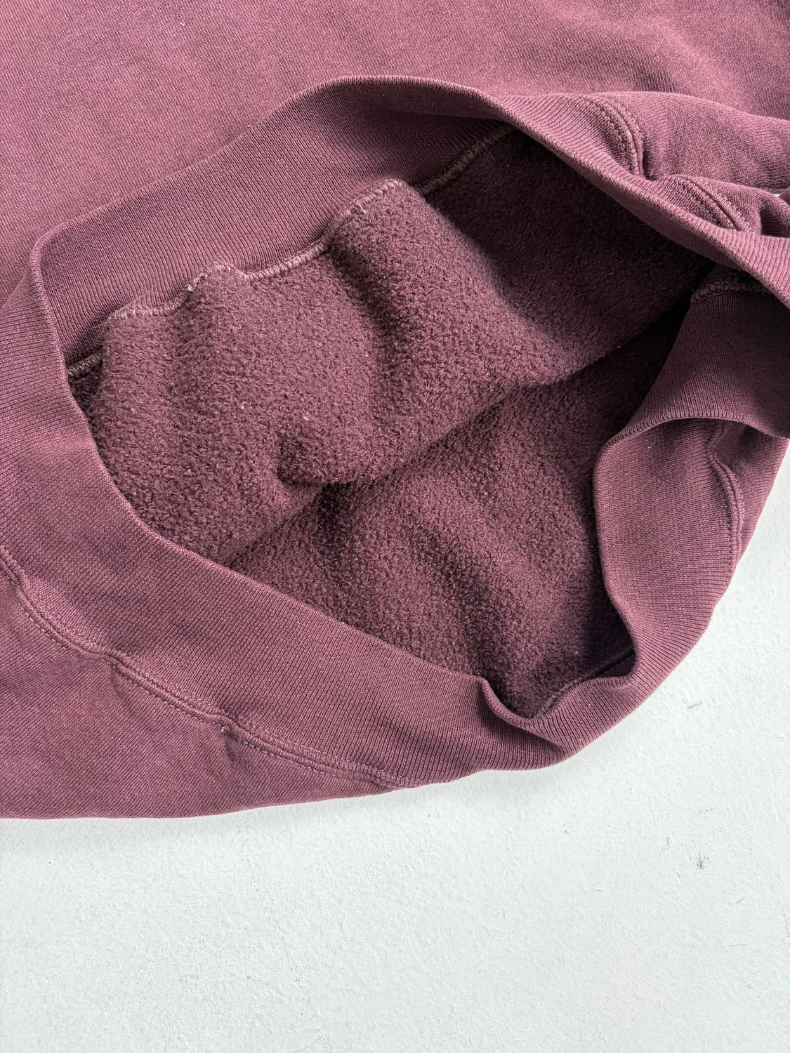 90s Russell Hoodie (burgundy) 상품이미지7