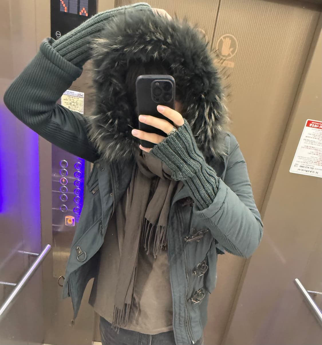 SLY 보노 넥 버클 롱 자켓 상품이미지3