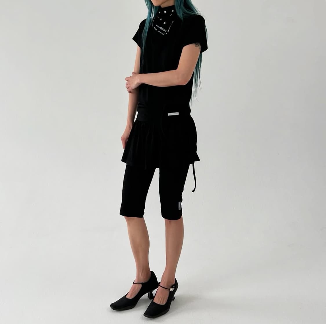 24-003 shirring skirt + capri leggings  상품이미지1