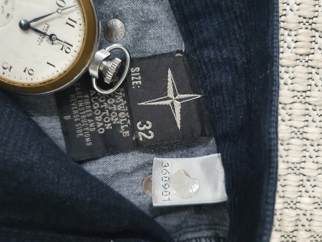 90s~00s 스톤 아일랜드 두꺼운 코듀로이 팬츠 상품이미지9