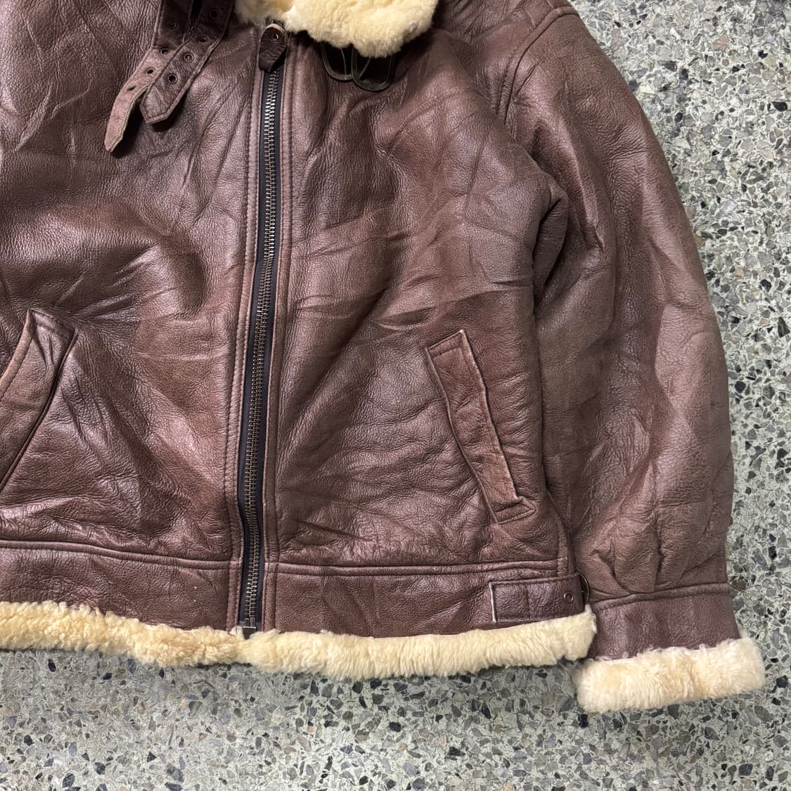 [L] Sawyer of Napa B3 무스탕 자켓 상품이미지5