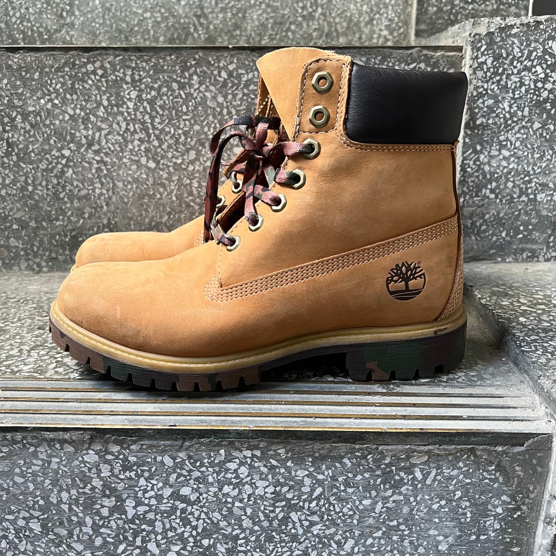 팀버랜드 6인치 프리미엄 워터프루프 카모 부츠 상품이미지2